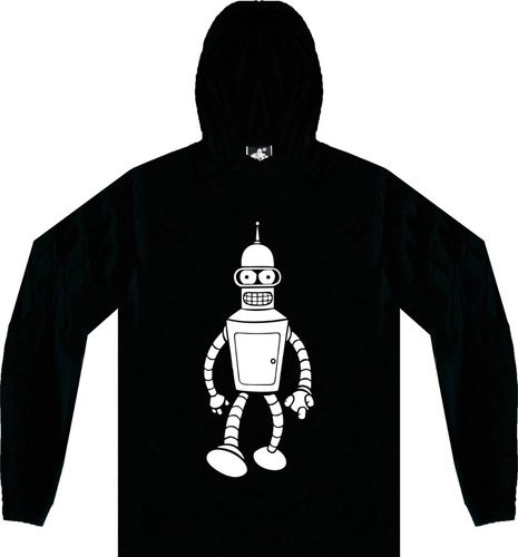 Buzo Futurama Bender Anime Comic Camibuzo Tv Tienda Urbanoz