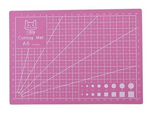 Mat De Corte Autoadhesivo Profesional, 8  X 6  (rosa)