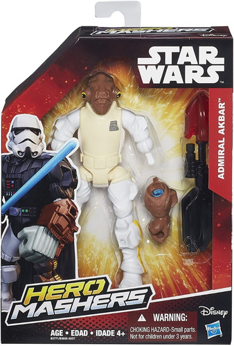 Admiral Akbar Star Wars Hero Mashers Return Of The Jedi