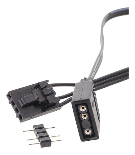 . Adaptador Corsair Rgb De 4 Pines A Argb Estándar De 3