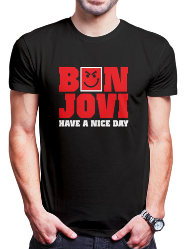 Polo Varon Bon Jovi Nice Day (d1656 Boleto.store)
