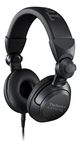 Auriculares Dj Technics Eah-dj1200 40mm Plegables Negro | Frete grátis