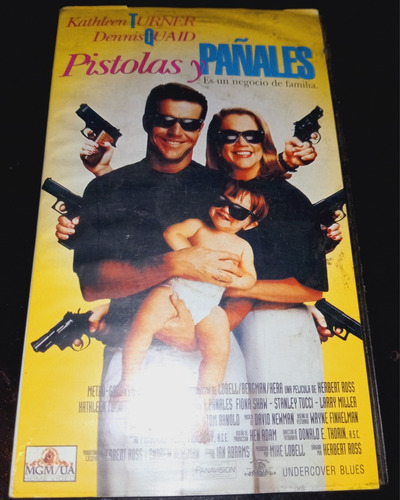 Pistolas Y Pañales!! En Vhs Clásico Original (Usado)