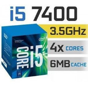 Procesador Intel Core I5-7400 4 Núcleos Lga1151 Box Nuevo! 