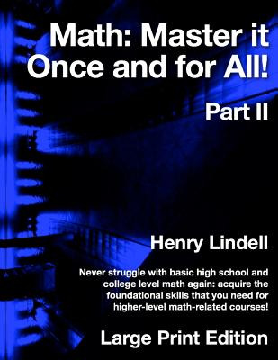 Libro Math. Master It Once And For All!: Part Ii - Lindel...