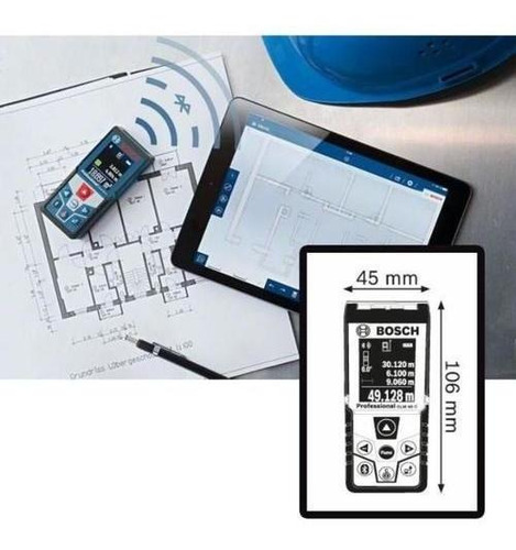 Imagem 5 de 12 de Trena Laser Alcance 50 Metros Com Bluetooth Bosch Glm 50 C