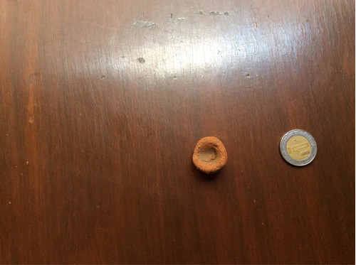 Rara Vasija Del México Antiguo Diminuto Amuleto  Guerreros