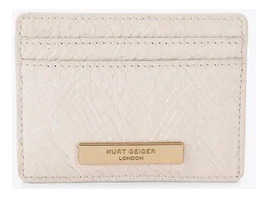 Tarjetero Kurt Geiger Original Beige Liso