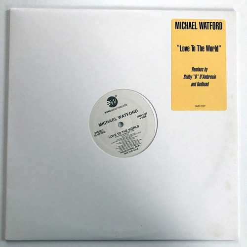 Michael Watford - Love To The World Vinilo Us Nm House Promo