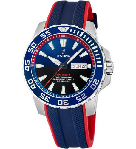 Reloj Festina Hombre Diver F20662/1 Cristal Zafiro