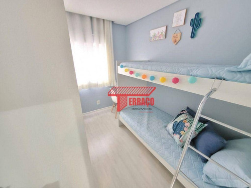 Imagem 3 de 13 de Apartamento Com 2 Dormitórios À Venda, 53 M² Por R$ 291.490 - Vila Tibiriçá - Santo André/sp - Ap3022