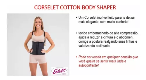 Corselet Esbelt Body Shaper com menor preço