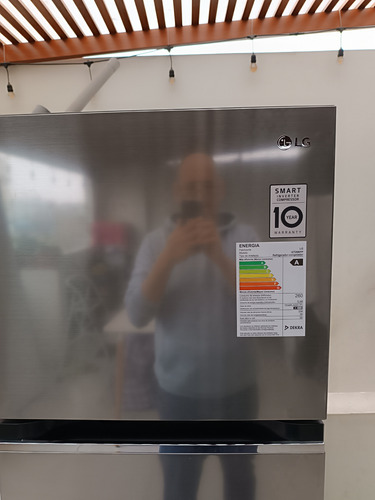 Refrigeradora LG Top Freezer Gt26bpp 264l Plateada (Usado)