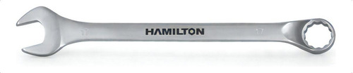 Llave Combinada Acodada Métrica 17mm Hamilton Cromo Vanadio