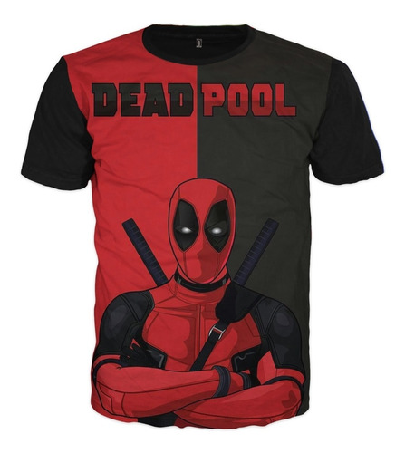 Camiseta Deadpool Superheroe Marvel Xl 
