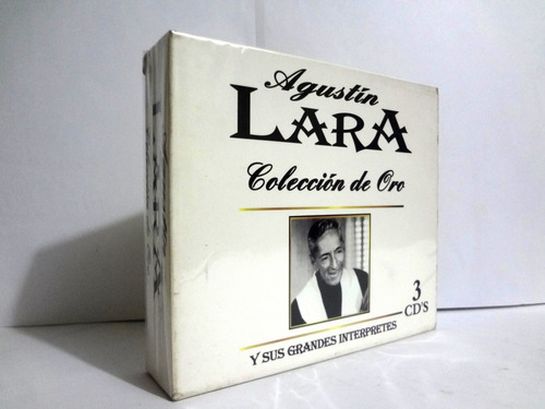 3cds Agustín Lara - Colección De Oro 2003 México