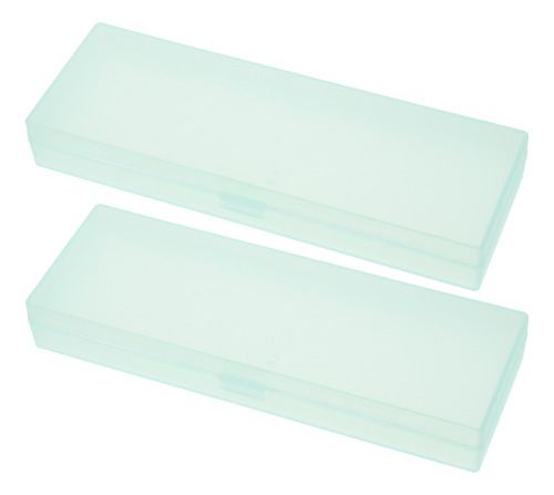 Estuches Para Lápices De Plástico Transparente Verde, Mini C