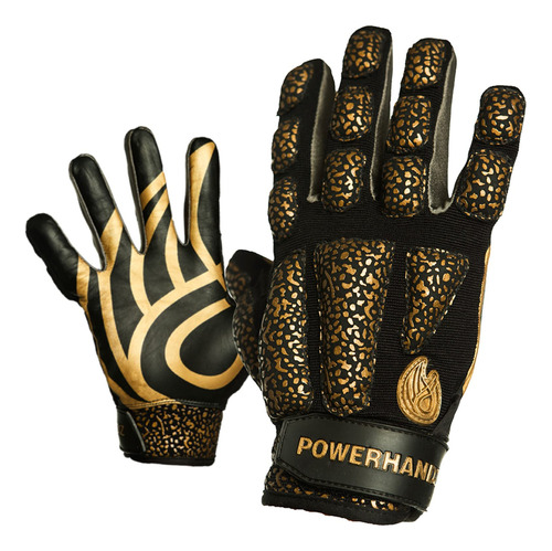 Powerhandz Guantes De Fútbol Con Peso Antiagarre Para Entr.