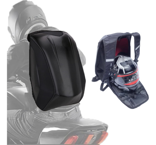 Mochila Para Motocicleta Bolsa Impermeable Resistente Al Agu