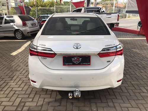 Imagem 6 de 15 de Corolla Gli Upper 1.8 Flex Aut. 2019 Branco