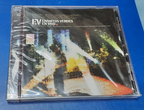Enanitos Verdes - En Vivo Cd 2004 Edicion Mexicana Nuevo Jcd