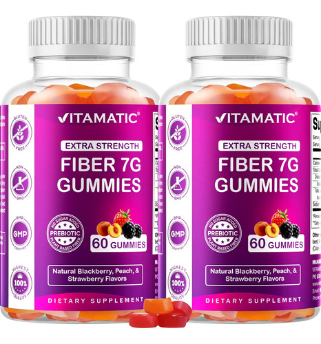 Vitamatic Paquete De 2 De Fibra Pre - Unidad a $808