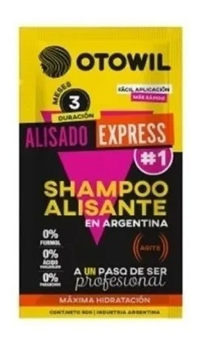 Otowil Alisado Express Shampoo Alisante 50gr 