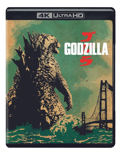 4k Ultra Hd + Blu-ray Godzilla (2014)