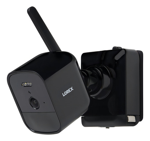 Lorex - Cámara de seguridad con batería 4K Spotlight Outdoor (adicional, negra)