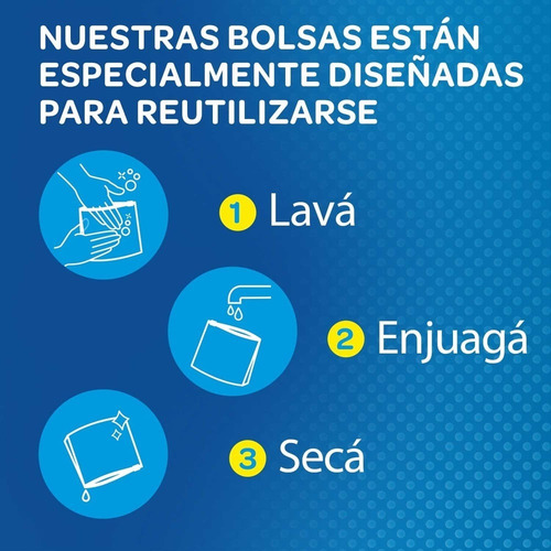Ziploc Bolsas Hermeticas Multiuso Multi Pack