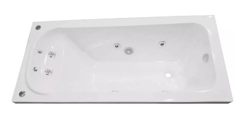 Jacuzzi Hidromasaje Bañera 160x70 Cm 6 Jets Acrilico Premium