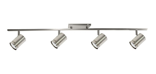 Imagen 1 de 10 de Sistema Spot 4 Luces Lampara Techo Gu10 Apto Led Cuotas