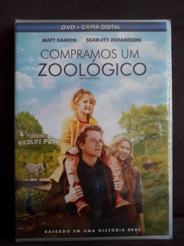Dvd Compramos Um Zoológico - Scarlett Johansson - Lacrado