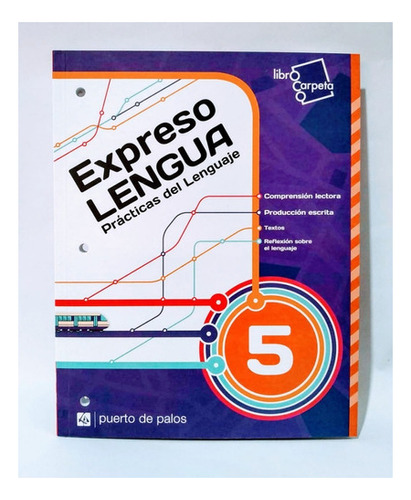 Expreso Lengua 5 [ Libro Carpeta ] Puerto De Palos