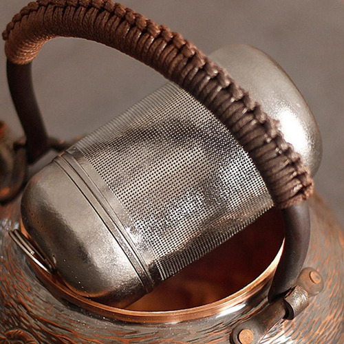 Filtro De Té De Titanio, Infusor De Hierbas Aromáticas,