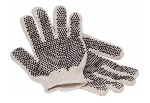 Pack 120 Pares De Guantes Moteados Pesados Trabajo Envios