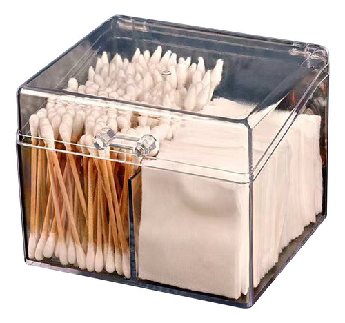 S Organizador Acrílico Para Bastoncillos, Hilo Dental,