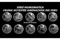 Comprar Colección Fauna Silvestre Amenazada Del Peru Monedas Unc