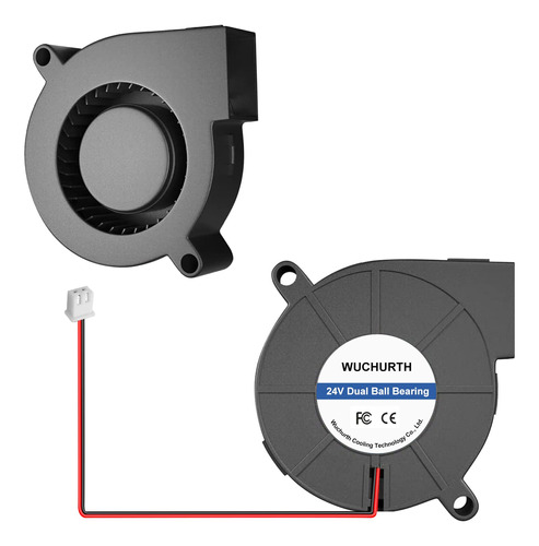 Paquete De 2 Ventiladores De Soplador  De 24 V, Rodamiento .