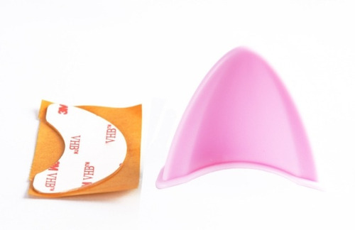 Oreja De Plastico Rosa Para Casco (un) / Mtbikecl