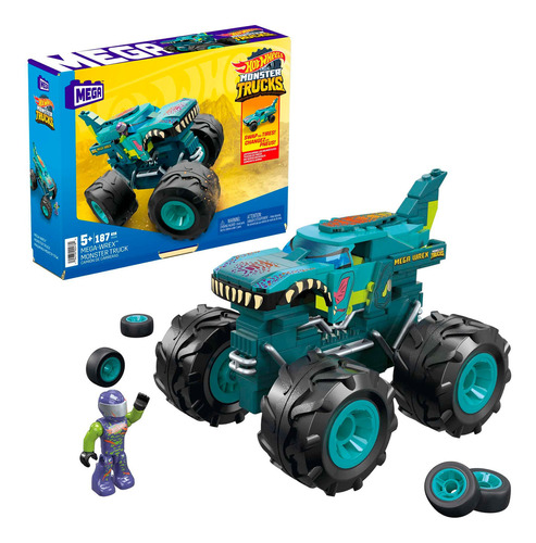 Figura Construcción Mega Construx Megawrex Monster Truck