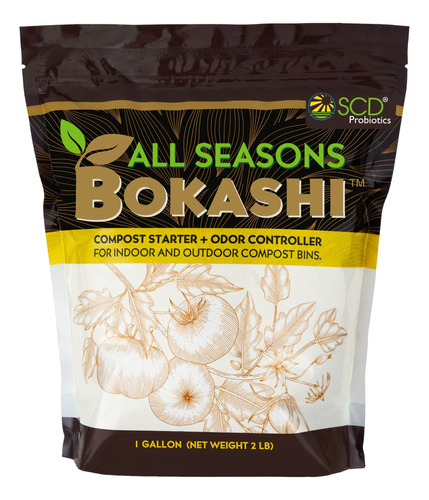 All Seasons Bokashi Compost Starter 2 Libras (1 Galn)  Salad