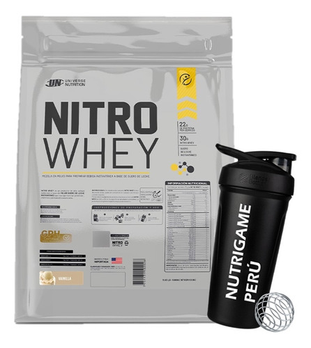 Nitro Whey 5 Kg Proteina Whey - Tienda Fisica