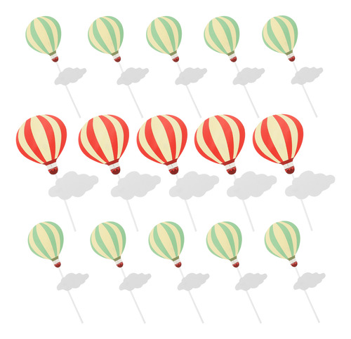 Globo Aerostático Beer Fondant, 10 Pares