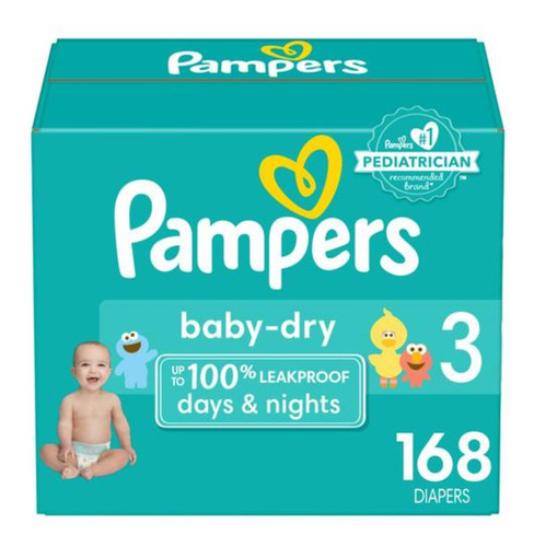 Pañales Pampers Baby Dry Etapa 3