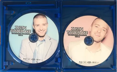 Bluray Duplo Justin Timberlake Collection Legendado Frete Gr