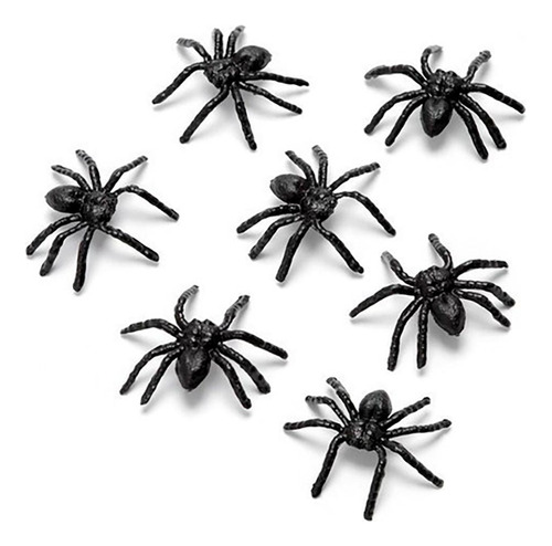 Mini Aranha De Plástico Para Lembrancinha Pct 500 Unidades