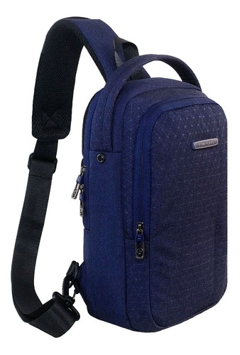 Imagen 2 de 5 de Pechera Morral Hombre Mujer Porta Tablet Celular Lentes