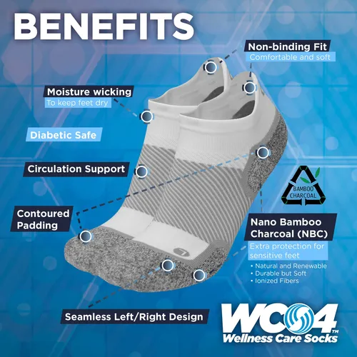 Orthosleeve Wc4 - Calcetines De Bienestar Para Diabetes, Ede