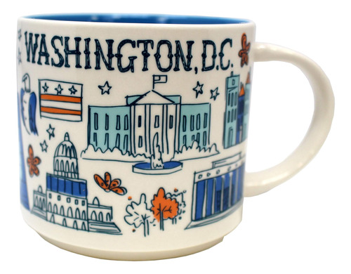 Starbucks Coffee 2018, Serie Been There, Taza De Washington 